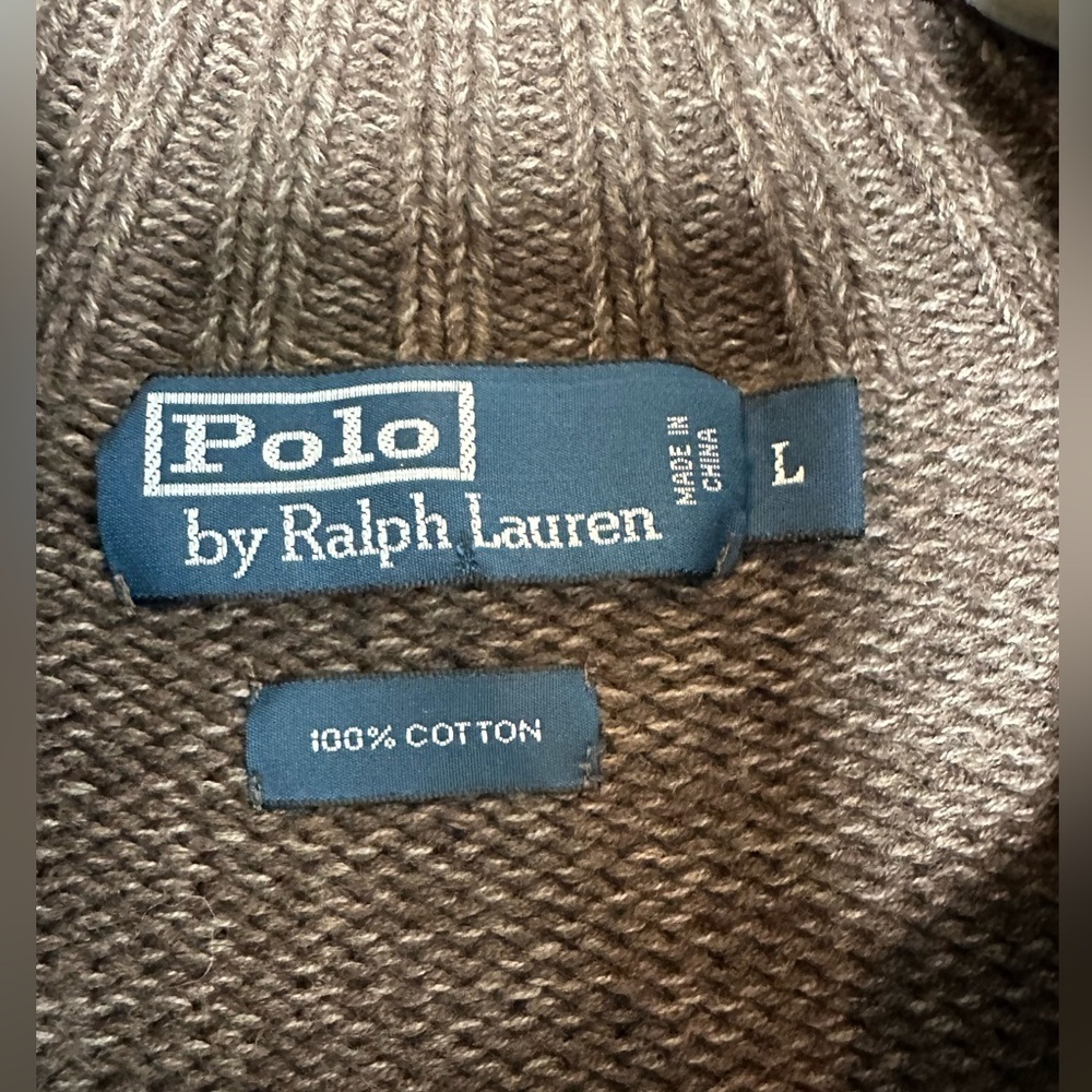 Vintage Polo Ralph Lauren Knit Sweater Brown
Heather Old Money Grandpacore L - Picture 7 of 8